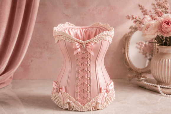 Download Corset Makeup Brush Holder - Premium Resources