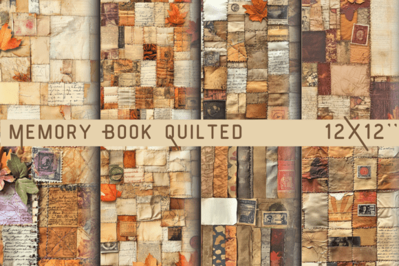 Download Memory Book Quilted Backdrops Fifteen - Quilted Collection